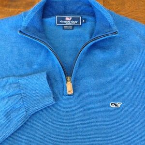 VINEYARD VINES Mens (SMALL) qtr zip